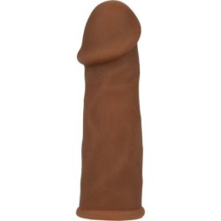 CALEXOTICS - FUTUROTIC FUNDA EXTENSION PENE MARRON