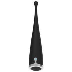 BRILLY GLAM - SPOT VIBE VIBRADOR CLITORIAL ORGASMICO SILICONA NEGRO