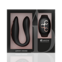 ANNE'S DESIRE - DUAL PLEASURE TECNOLOGÃA WATCHME NEGRO/GOLD