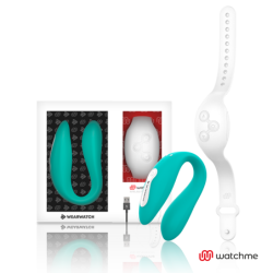 WEARWATCH - VIBRADOR DUAL TECHNOLOGY WATCHME AGUA MARINA / NÃVEO