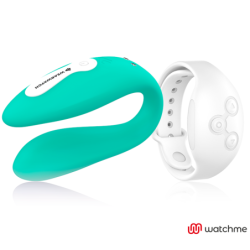 WEARWATCH - VIBRADOR DUAL TECHNOLOGY WATCHME AGUA MARINA / NÃVEO