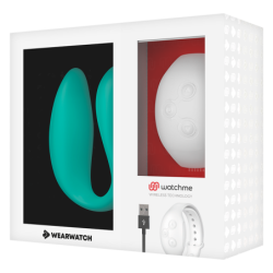 WEARWATCH - VIBRADOR DUAL TECHNOLOGY WATCHME AGUA MARINA / NÃVEO