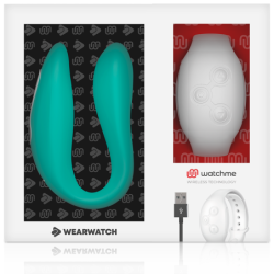 WEARWATCH - VIBRADOR DUAL TECHNOLOGY WATCHME AGUA MARINA / NÃVEO