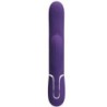 PRETTY LOVE - PERLITA VIBRADOR PUNTO G 3 EN 1 MULTIFUNCIÃ“N MORADO