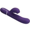 PRETTY LOVE - PERLITA VIBRADOR PUNTO G 3 EN 1 MULTIFUNCIÃ“N MORADO