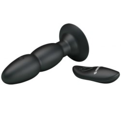 PRETTY LOVE - PLUG VIBRADOR Y ROTACIÃ“N POR CONTROL REMOTO