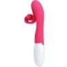 ROMANCE - VIBRADOR Y ESTIMULADOR 30 VELOCIDADES ROSA