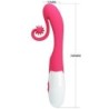 ROMANCE - VIBRADOR Y ESTIMULADOR 30 VELOCIDADES ROSA