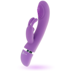 INTENSE - SUSY VIBRADOR OSCILANTE SILICON RABBIT LILA