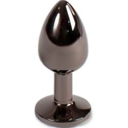 SECRETPLAY - GUNMETAL BUTT PLUG TALLA S 7 CM