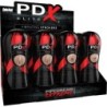 PDX ELITE - SET MASTURBADOR STROKER 12 UNIDADES: 6X VAGINA, 3X ANO, 3X BOCA