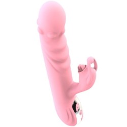 ARMONY - FULLY TONGUE VIBRADOR CON LENGUA ESTIMULADORA EFECTO CALOR ROSA