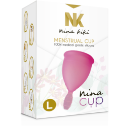 NINA KIKÃ - COPA MENSTRUAL ROSA - TALLA L