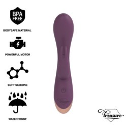 TREASURE - LAURENCE RABBIT VIBRADOR COMPATIBLE CON LA TECNOLOGÃA WATCHME WIRELESS