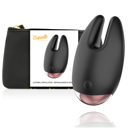 COQUETTE CHIC DESIRE - ESTIMULADOR CLÃTORIS NEGRO / GOLD