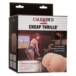 CALEXOTICS - THE FARMERS DAUGHTER DOBLE MASTURBADOR REALÃSTICO NATURAL