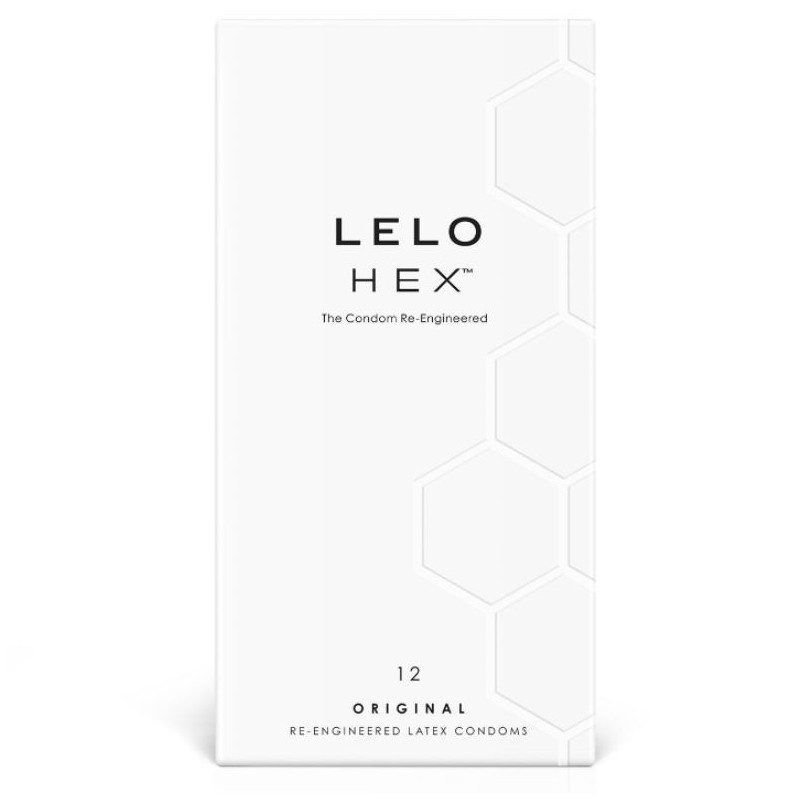 LELO - HEX PRESERVATIVO CAJA 12 UDS