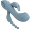 CALEXOTICS - VIBRADOR TRIPLE Ã‰XTASIS GRIS