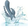 CALEXOTICS - VIBRADOR TRIPLE Ã‰XTASIS GRIS