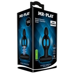 MR PLAY - PLUG ANAL DE SILICONA CON VIBRACIÃ“N