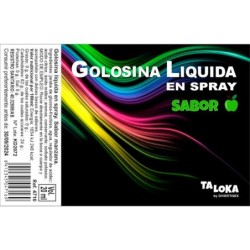 TALOKA - SPRAY GOLOSINA LÃQUIDA MANZANA