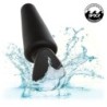 CALEXOTICS - ROCK BOTTOM PLUG ANAL CÃ“NICO 10 VIBRACIONES SILICONA NEGRO