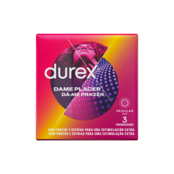 DUREX - DAME PLACER 3 UNIDADES