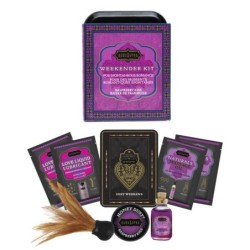 KAMASUTRA - WEEKENDER TIN KIT RASPBERRY KISS FRAMBUESA