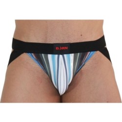 BURN - 009 JOCK MULTICOLOR / NEGRO L