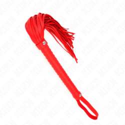 KINK - LÃTIGO CON MANGO TEXTURIZADO ROJO 48.5 CM