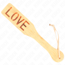 KINK - PALA DE BAMBÃš PALABRA LOVE 32 X 5.5 CM