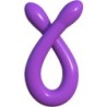 CLASSIX - DILDO DOBLE FLEXIBLE 43.7 CM MORADO