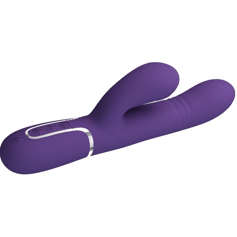 PRETTY LOVE - VIBRADOR PUNTO G MULTIFUNCIÃ“N MORADO