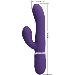 PRETTY LOVE - VIBRADOR PUNTO G MULTIFUNCIÃ“N MORADO