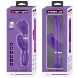 PRETTY LOVE - VIBRADOR PUNTO G MULTIFUNCIÃ“N MORADO