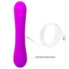 PRETTY LOVE - SINCERE VIBRADOR Y SUCCIONADOR DE CLITORIS SILICONA MORADO