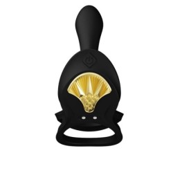 ZALO - BAYEK ANILLO VIBRADOR CONTROL REMOTO PAREJAS NEGRO