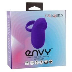 CALEXOTICS - ENVY MASAJEADOR DE BOLA RODANTE 7 VIBRACIONES MORADO