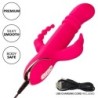 CALEXOTICS - JACK FANTASY TRIPLE VIBRADOR CALENTABLE RABBIT ROSA