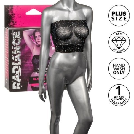 CALEXOTICS - RADIANCE TOP BANDEAU PEDRERÃA TALLA GRANDE