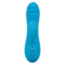 CALEXOTICS - SUNSET BEACH SEDUCER VIBRADOR Y ESTIMULADOR 10 FUNCIONES AZUL