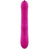 ARMONY - FANNY VIBRADOR MULTIFUNCION DOBLE LENGUA EFECTO CALOR FUCSIA