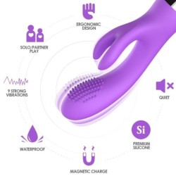 ARMONY - VIBRADOR RABBIT VIOLETA