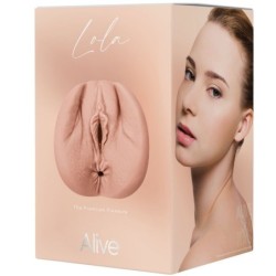 ALIVE - LOLA MASTURBADOR DOBLE MASCULINO VAGINA & ANO SUPER REALÃSTICO NATURAL