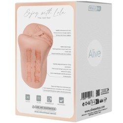 ALIVE - LOLA MASTURBADOR DOBLE MASCULINO VAGINA & ANO SUPER REALÃSTICO NATURAL