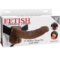 FETISH FANTASY SERIES - 9 ARNES CON TESTICULOS HUECO MAN 22.9 CM MARRON