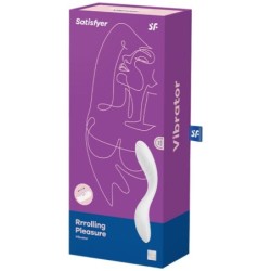 SATISFYER - RRROLLING PLEASURE VIBRADOR PUNTO G BLANCO