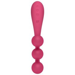 SATISFYER - TRI BALL 1 MULTI VIBRADOR ROJO