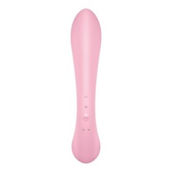 SATISFYER - TRIPLE OH VIBRADOR HÃBRIDO ROSA