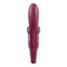 SATISFYER - TOUCH ME VIBRADOR RABBIT ROJO